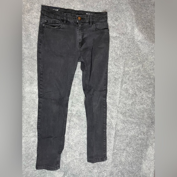 Mugsy Mags Mens 31x32 Squid Inks FLX3NSQ Black Stretch Straight Denim Jeans - Picture 1 of 10